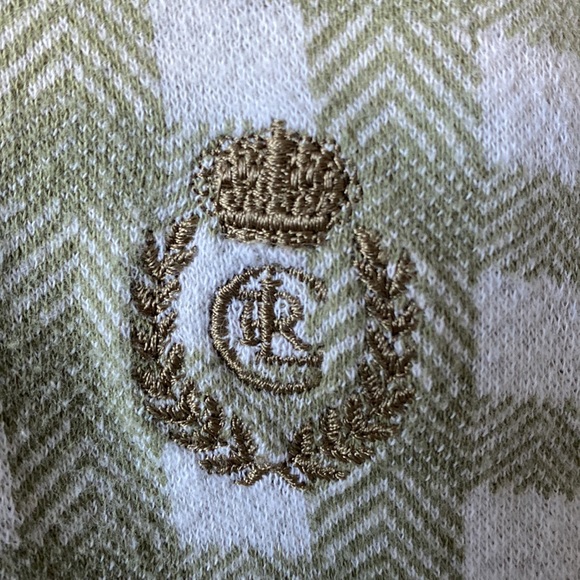 CHAPS by  Ralph Lauren Avocado and white colors - Picture 3 of 6